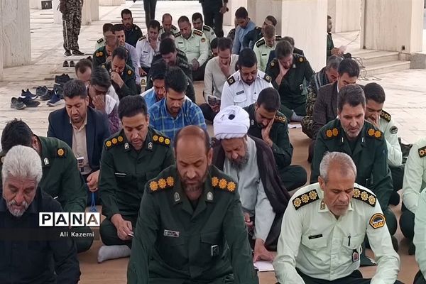 گلباران قبور مطهر شهدای هرات به مناسبت سالروز آزادسازی خرمشهر