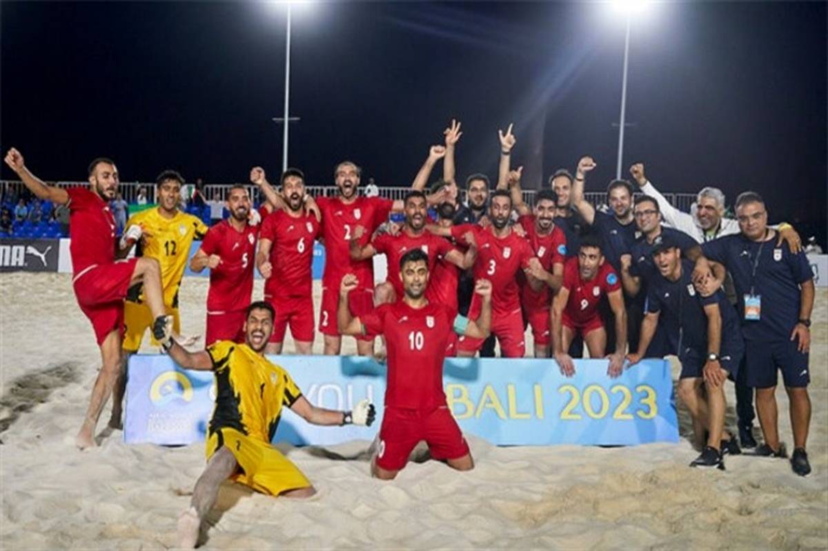 صعود ساحلی‌بازان فوتبال ایران به مسابقات جهانی