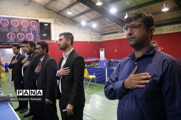 مسابقات تنیس روی میز فرهنگیان  استان بوشهر