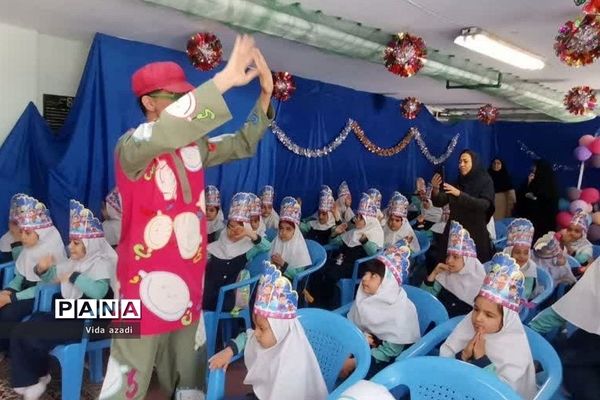 جشن الفبا در پایان سال تحصیلی در دبستان دخترانه  سما ۲ رودهن