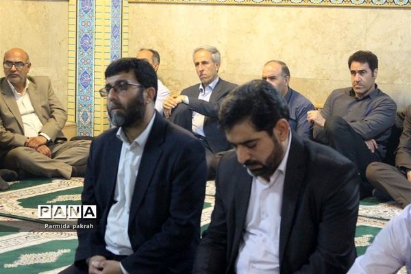 حضور خادمان حرم مطهر رضوی (ع) در اداره کل آموزش و پرورش کرمانشاه