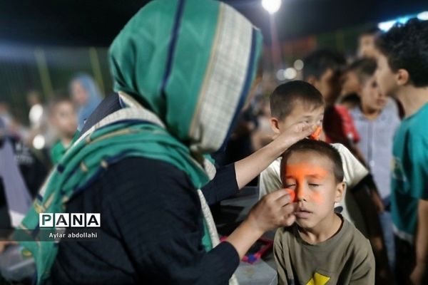 مراسم دهه کرامت و ولادت امام رضا در روستای ولی‌آباد شهرستان قرچک