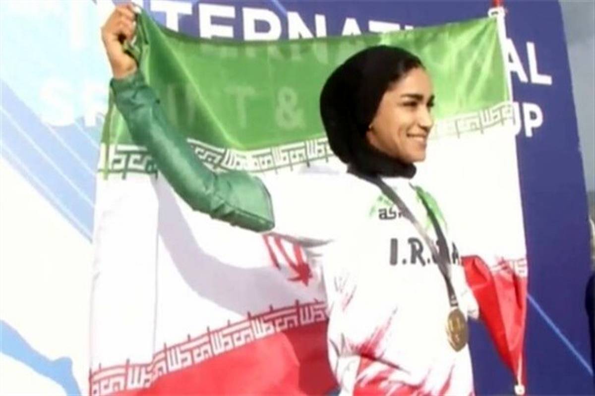 دختر دونده ایران رکورد ملی ۱۰۰ متر را شکست
