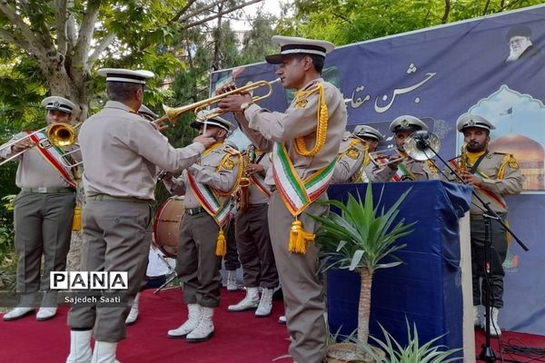 مراسم گرامیداشت ولادت با سعادت هشتمین اختر تابناک آسمان در میدان آیت الله سعیدی منطقه ۱۴