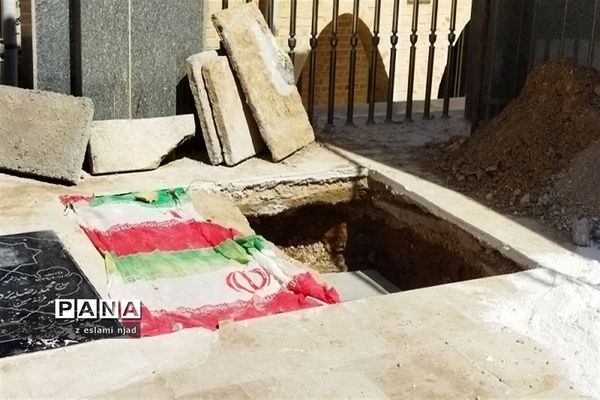 تشیع پیکر سرباز وطن از جنس آسمان در شهرستان بجنورد