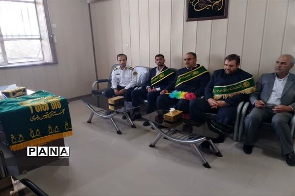 حضور خادمیان و خادمیاران امام رضا(ع) در اردستان