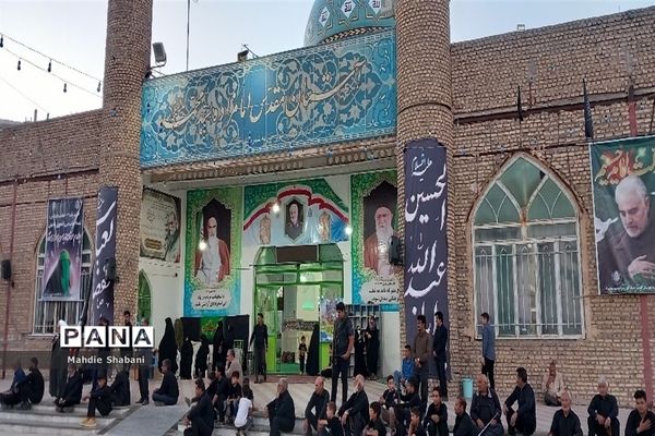 حضور هیات مذهبی شهر فرح دشت در امامزاده سید محمد کاشمر