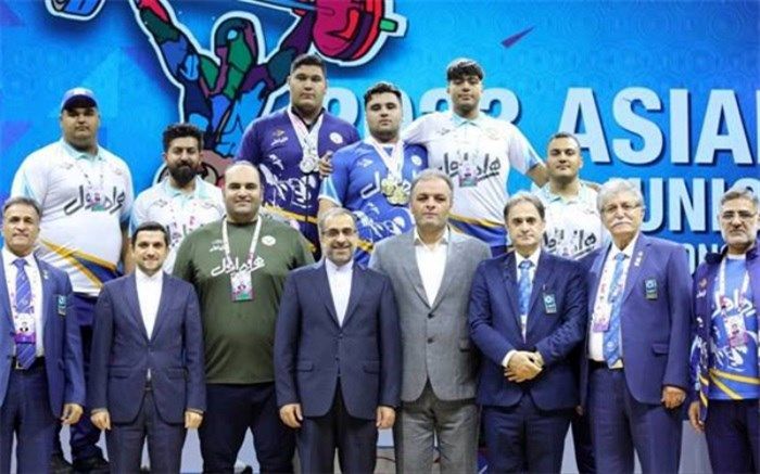 کیومرث هاشمی قهرمانی نوجوانان وزنه‌بردار‌ ایران ‌را تبریک گفت