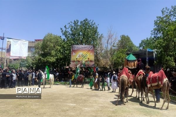 برگزاری مراسم شبیه‌خوانی در روستای عبدالله‌آباد نیشابور