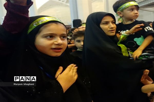 اجتماع  و عزاداری سربازان ظهور امام زمان(عج) در حرم مطهر احمد ابن موسی (ع)
