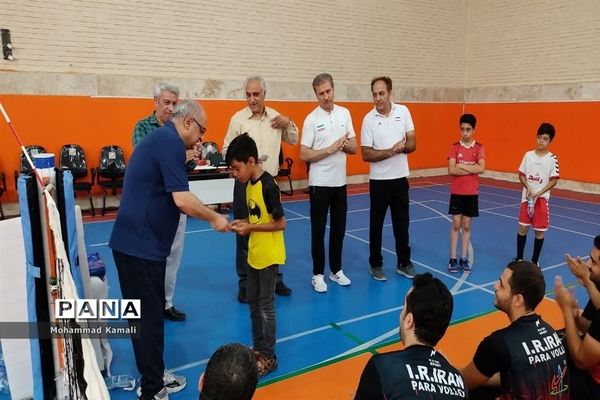 اردوی آمادگی تیم ملی والیبال نشسته مردان به میزبانی استان مرکزی