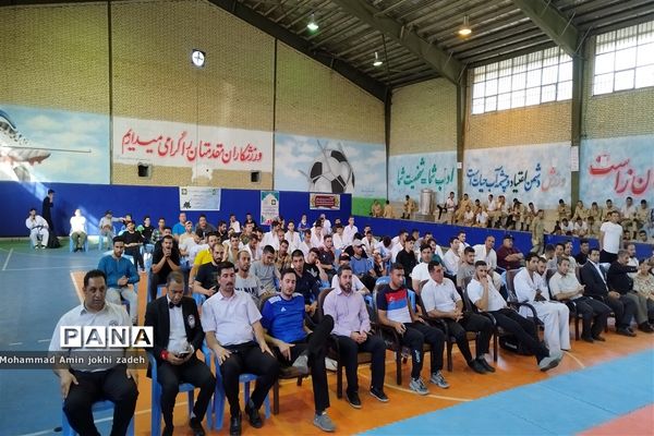 مسابقه قهرمانی کاراته نیروی زمینی ارتش توسط گروه 99 پدافند هوایی در رباط کریم