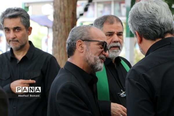 مراسم تشییع خیّر مدرسه‌ساز «سید‌محمود برقعی»
