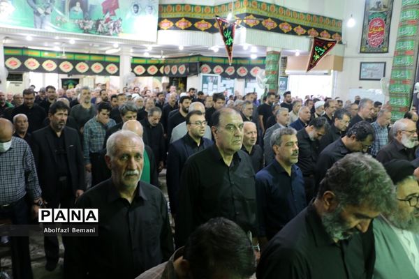 مراسم تشییع خیّر مدرسه‌ساز «سید‌محمود برقعی»