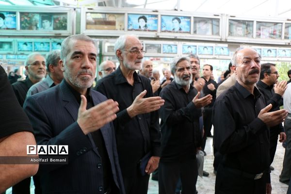 مراسم تشییع خیّر مدرسه‌ساز «سید‌محمود برقعی»