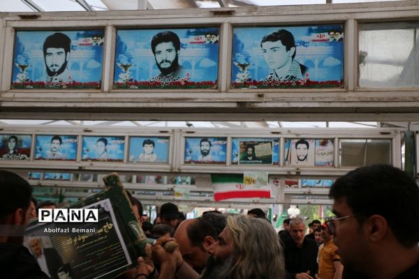 مراسم تشییع خیّر مدرسه‌ساز «سید‌محمود برقعی»