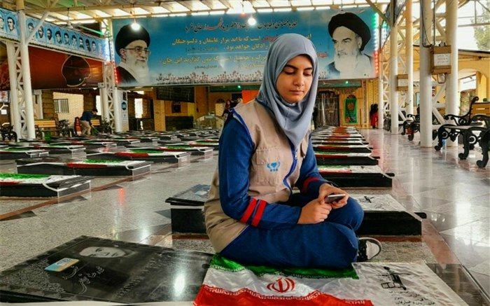 روایت دانش‌آموز خبرنگار پانا در روز شهدای مدافع حرم/ ملارد