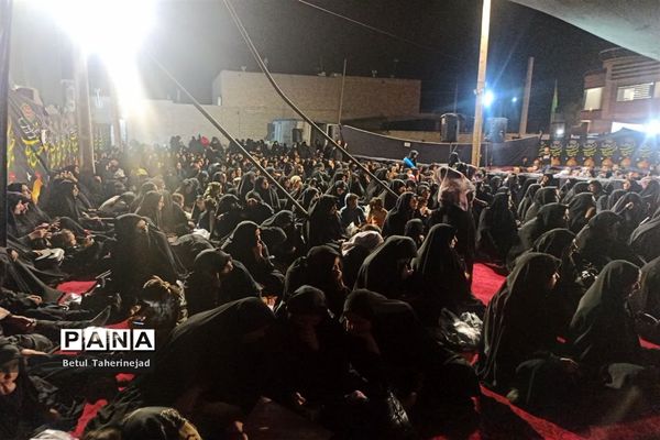 برگزاری یادواره شهدا در شهرستان خاتم