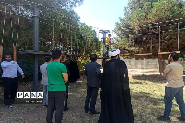 افتتاح اولین بازی‌های اردوگاه ثامن‌الحجج