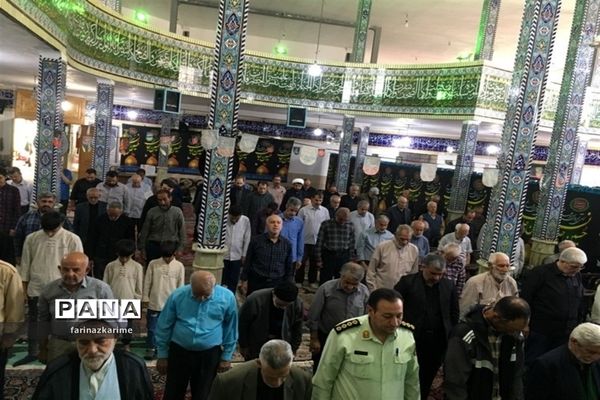 اقامه باشکوه نماز جمعه عبادی_سیاسی در شهرستان فیروزکوه