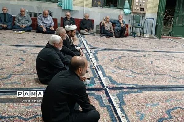 مراسم عزاداری دهه سوم‌محرم در مسجد حضرت رسول(ص) روستای وسکاره رودهن