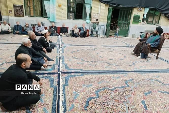 مراسم عزاداری دهه سوممحرم در مسجد حضرت رسول(ص) روستای وسکاره رودهن