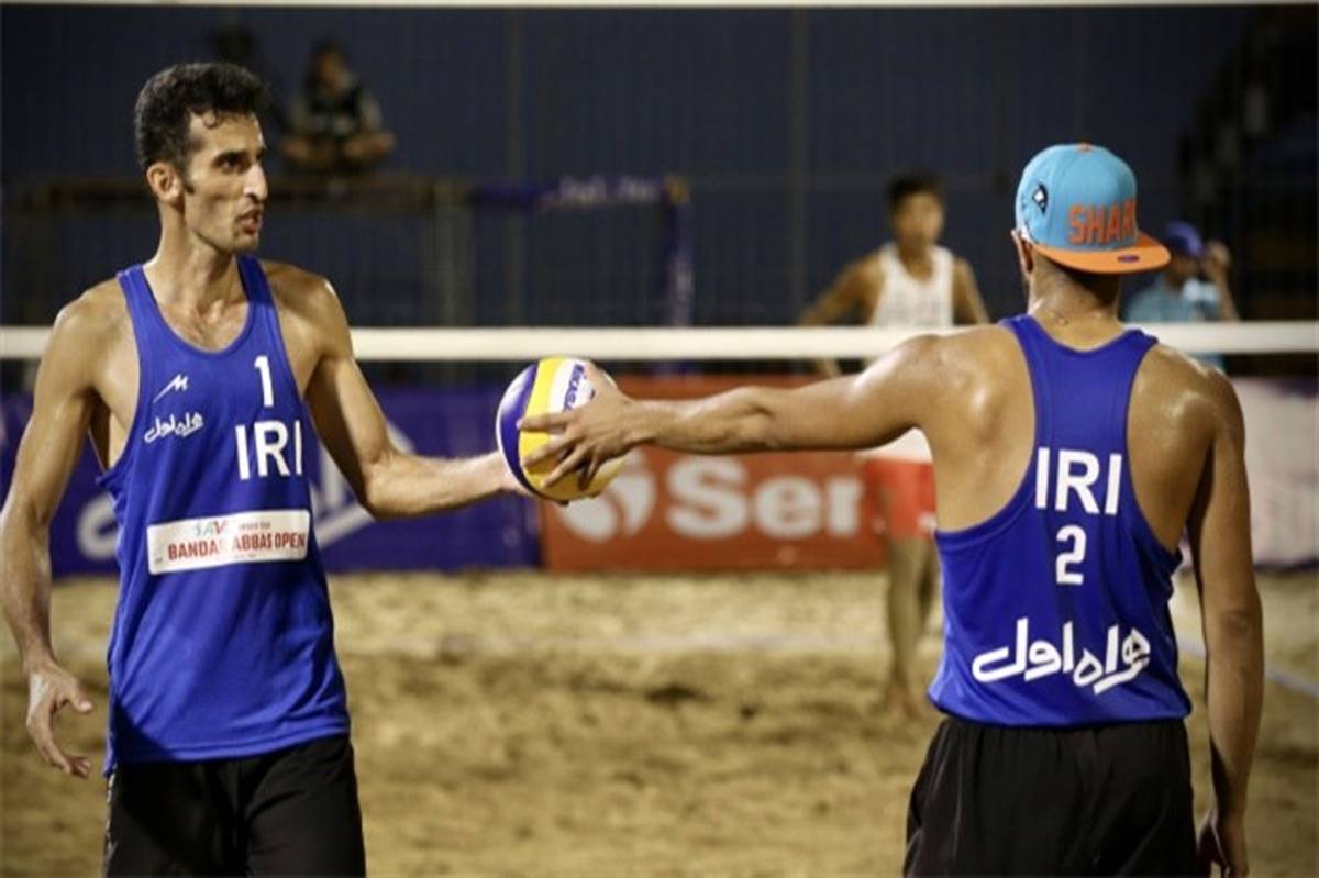 تور جهانی چین؛ صعود والیبال ساحلی ایران به جمع چهار تیم برتر