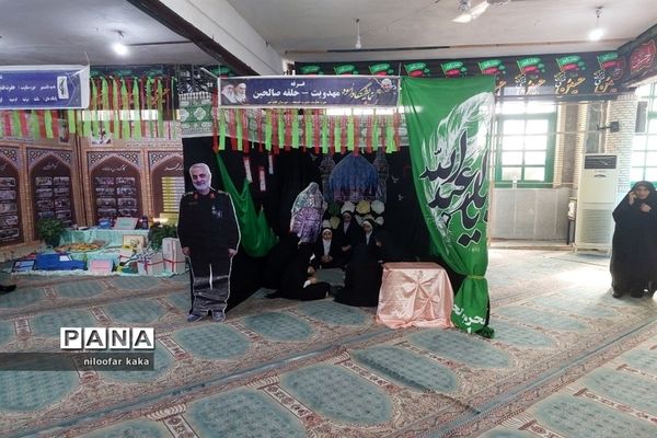 افتتاح نمایشگاه اسوه در قائم شهر