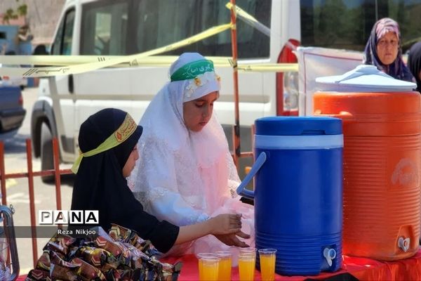 آیین کلنگ‌زنی ساخت سالن ورزشی در شهرستان بهارستان