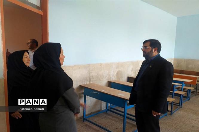 بازدید مسئولان آموزش و پرورش ملارد از بازسازی مدارس شهید همت و شایستگان