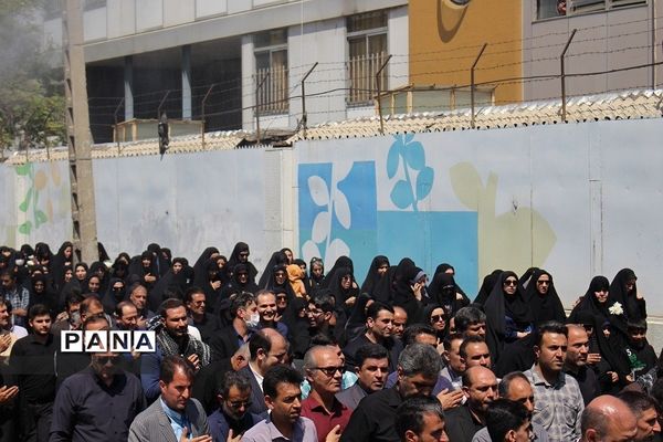 تشییع و تدفین  شهید گمنام دانش‌آموز در اداره کل آموزش و پرورش شهرستان‌های استان‌تهران