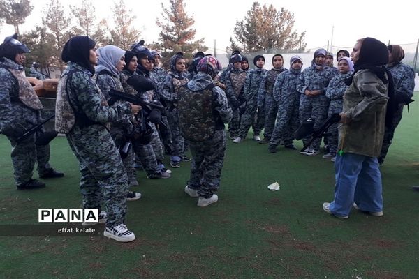 مراسم اختتامیه یاوران ولایت شهرستان بجنورد
