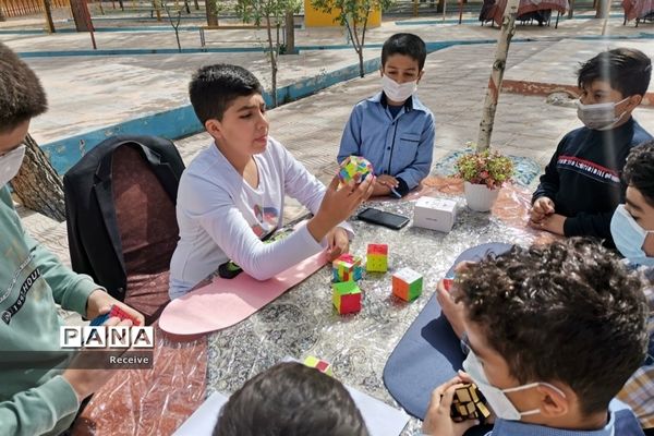 فعالیت دانش‌آموزان در پایگاه‌های تابستانه سازمان دانش‌آموزی فارس
