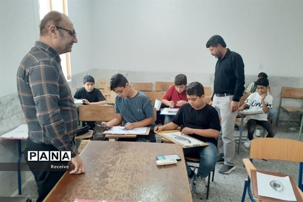 فعالیت دانش‌آموزان در پایگاه‌های تابستانه سازمان دانش‌آموزی فارس