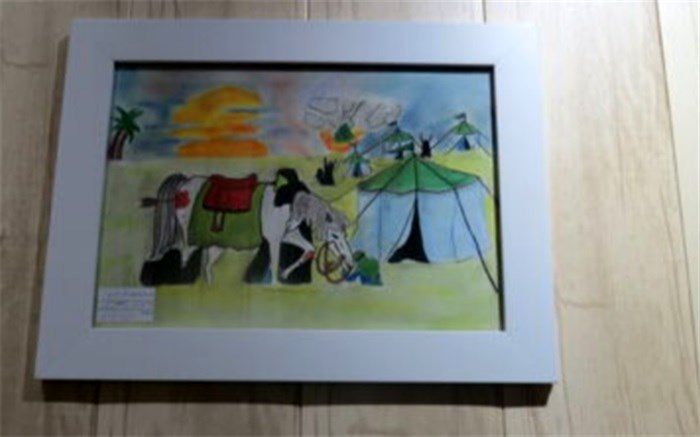 39 اثر از البرز به نمایشگاه نقاشی «عزیزم حسین» راه یافت