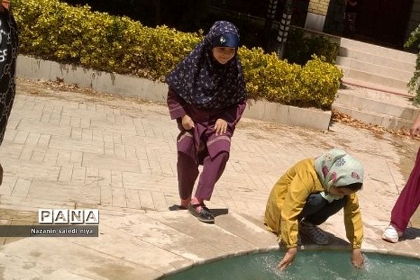 حضور پرشور دانش‌آموزان در اردوی مثبت هشتادیا در کانون شهید حاج قاسم  سلیمانی رودهن