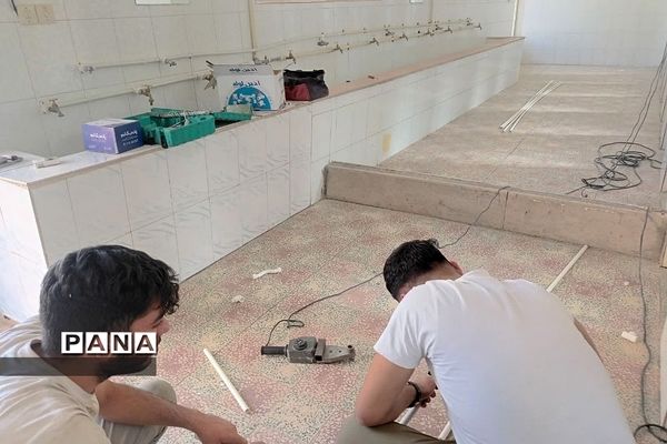 پروژه مهر و روند تجهیز و آماده‌سازی در دبیرستان شهید بهشتی رودهن