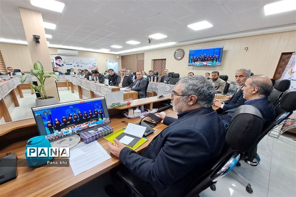 سی و هفتمین اجلاس مدیران و روسای آموزش و پرورش با حضور روسای مناطق چهل‌گانه خوزستان