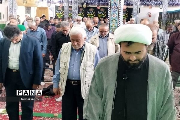 اقامه اولین نماز جمعه ماه صفر در شهرستان فیروزکوه