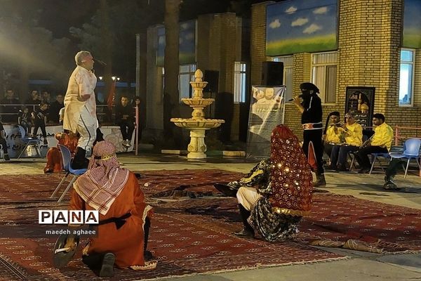 مراسم تعزیه‌خوانی خادمان امام حسین علیه السلام