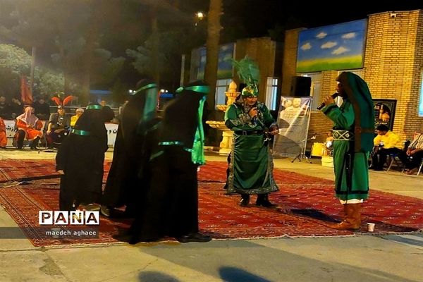 مراسم تعزیه‌خوانی خادمان امام حسین علیه السلام