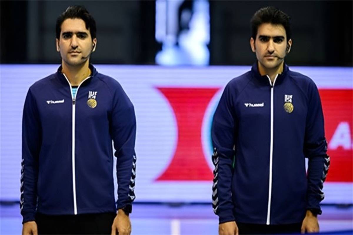 برادران قیصریان مسابقات هندبال انتخابی المپیک را سوت می‌زنند