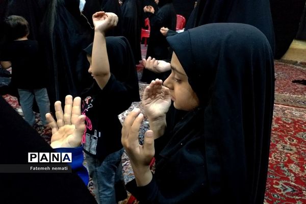 مراسم عزاداری شهادت حضرت‌رقیه (س) در پایگاه بسیج  ام‌ابیها ملارد