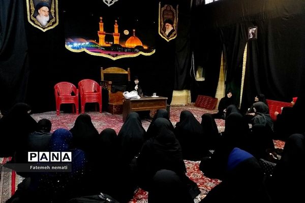 مراسم عزاداری شهادت حضرت‌رقیه (س) در پایگاه بسیج  ام‌ابیها ملارد