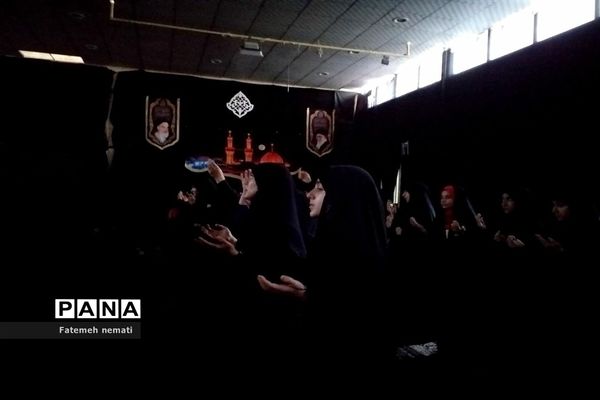 مراسم عزاداری شهادت حضرت‌رقیه (س) در پایگاه بسیج  ام‌ابیها ملارد