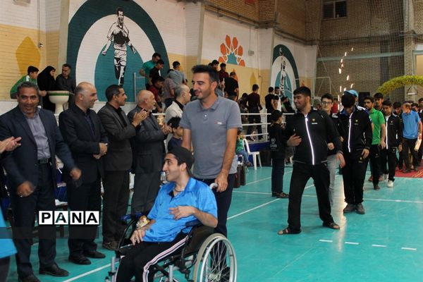 آیین افتتاح بیست و سومین دوره مسابقات ورزشی دانش‌آموزان با آسیب بینایی و جسمی حرکتی کشور