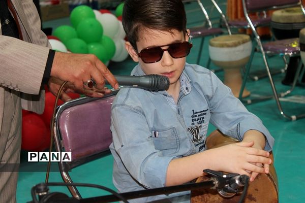 آیین افتتاح بیست و سومین دوره مسابقات ورزشی دانش‌آموزان با آسیب بینایی و جسمی حرکتی کشور