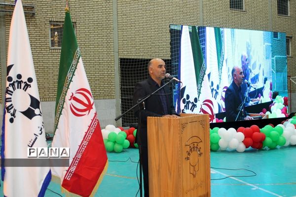 آیین افتتاح بیست و سومین دوره مسابقات ورزشی دانش‌آموزان با آسیب بینایی و جسمی حرکتی کشور
