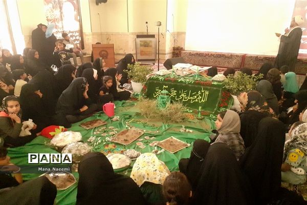 مراسم عزاداری شهادت رقیه (س) در کاشمر