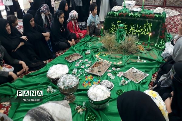 مراسم عزاداری شهادت رقیه (س) در کاشمر